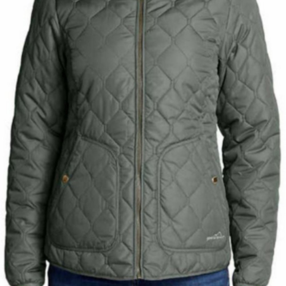 Eddie Bauer Women's Mod Quilt Jacket - Picture 2 of 6